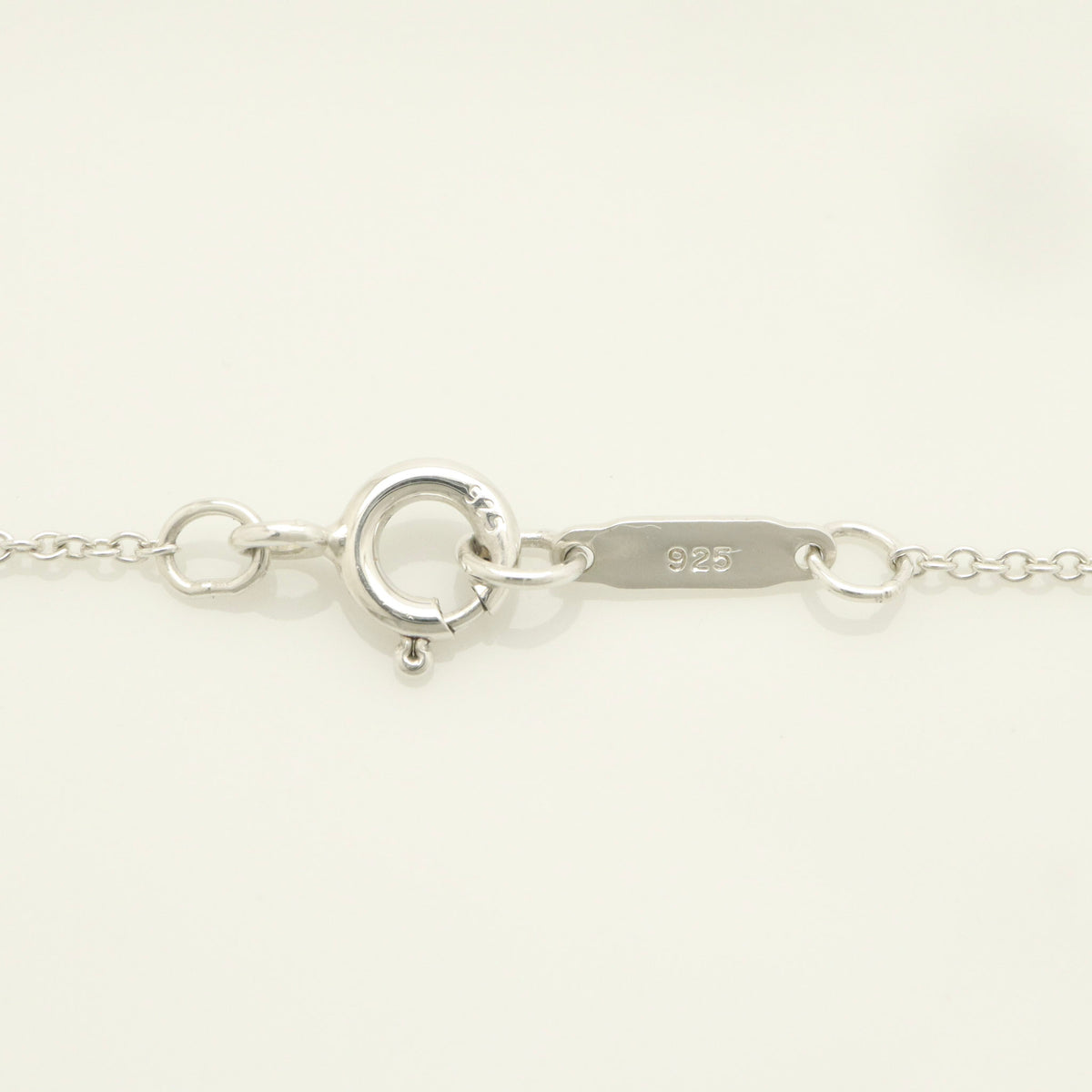  Tiffany & Co. Picasso Groove Cross Necklace Sterling Silver 925 