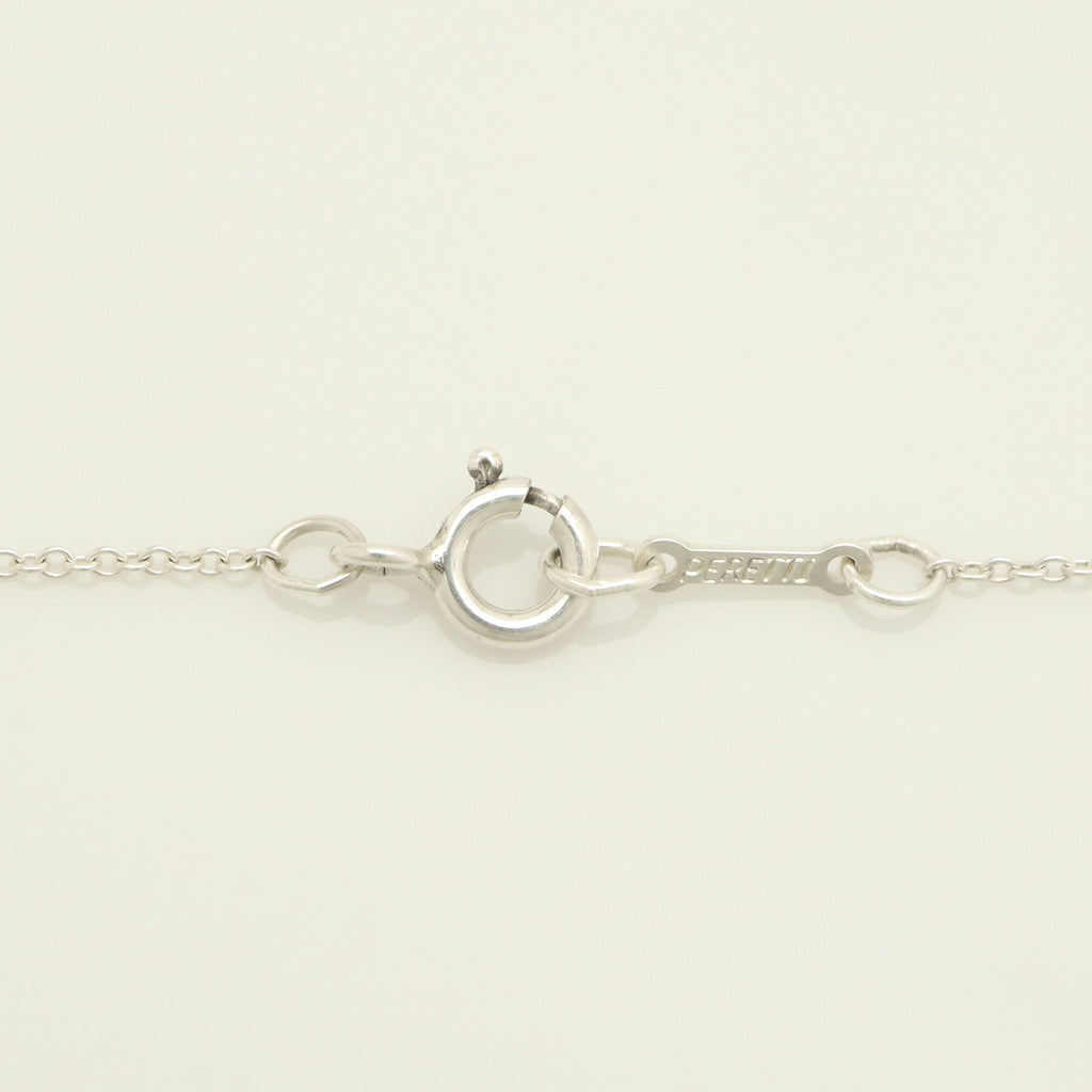 TIFFANY & Co. Open Cross Infinity Elsa Peretti Necklace  Sterling Silver 925