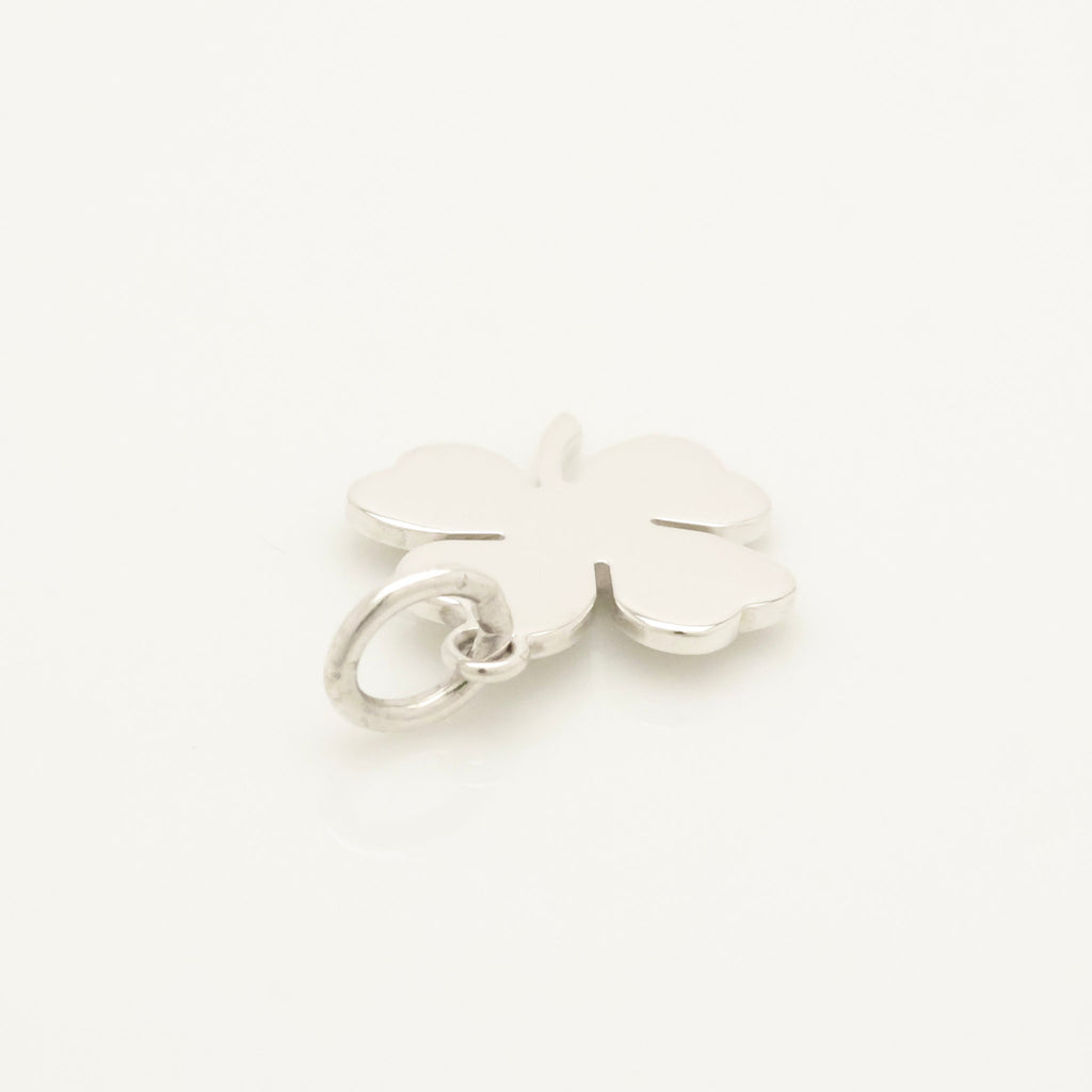 Tiffany & Co. Four Leaf Clover Pendant Charm Sterling Silver 925 