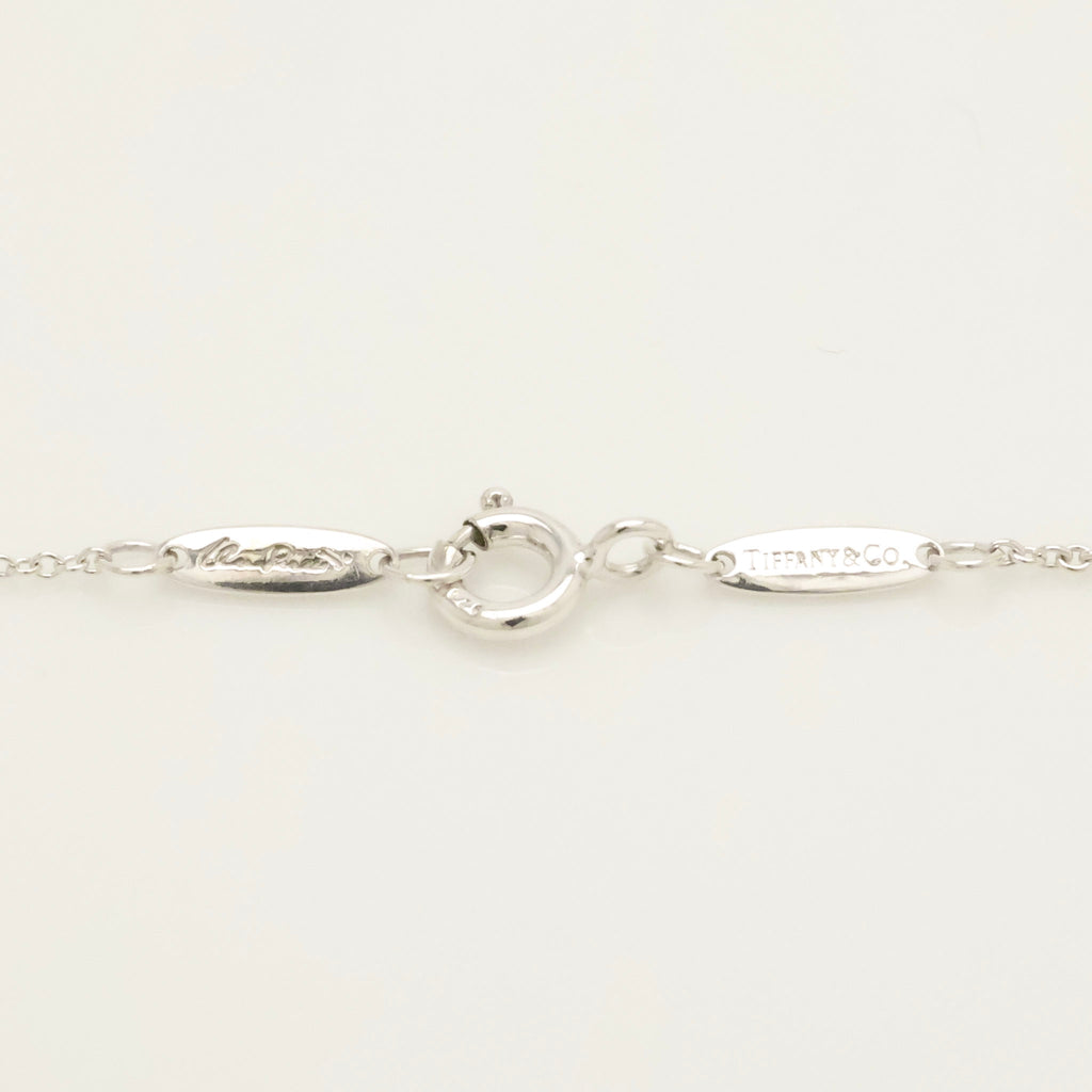  Tiffany & Co. Full Heart Pendant Necklace Sterling Silver 925