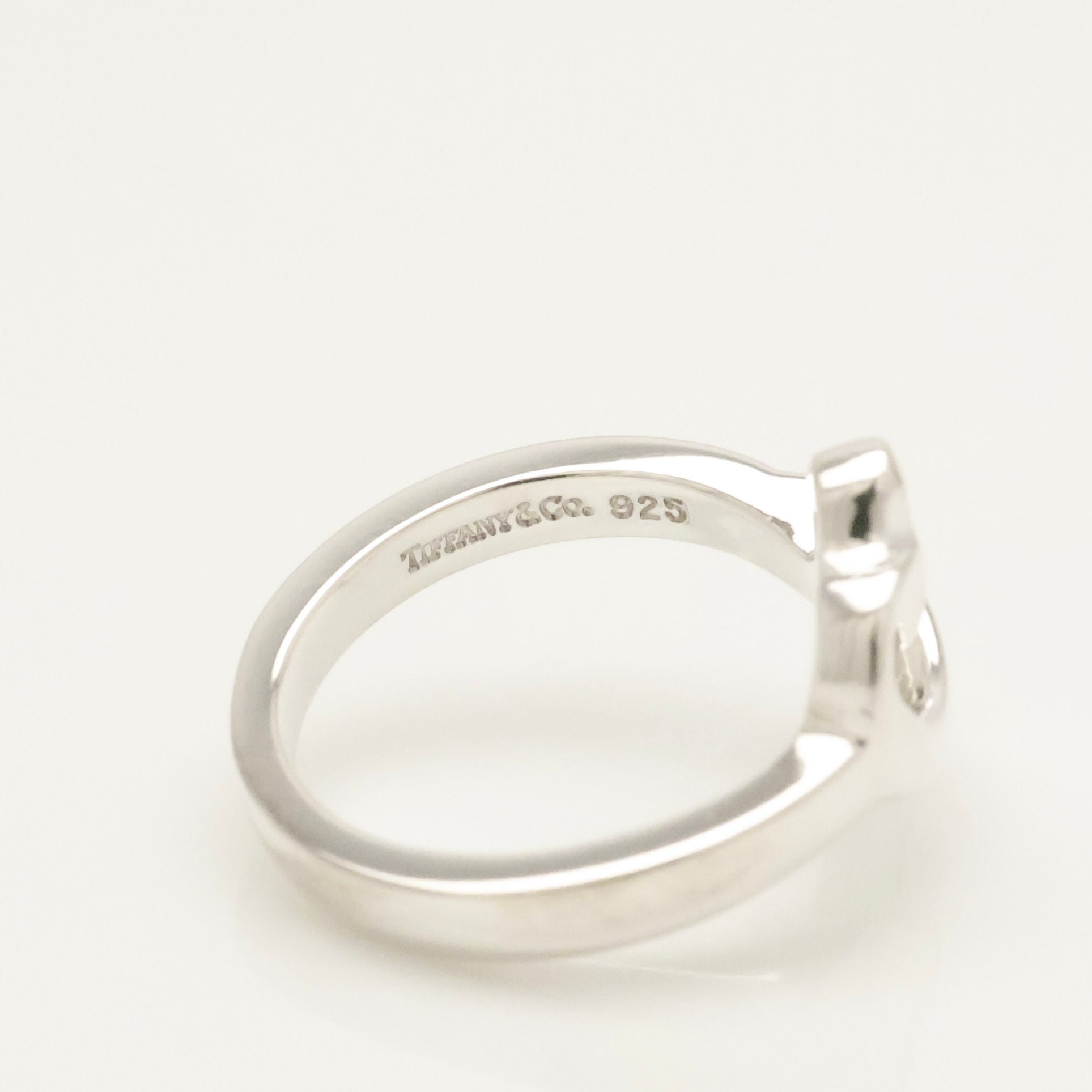  Tiffany & Co. Picasso Loving Heart Ring  Sterling Silver 925