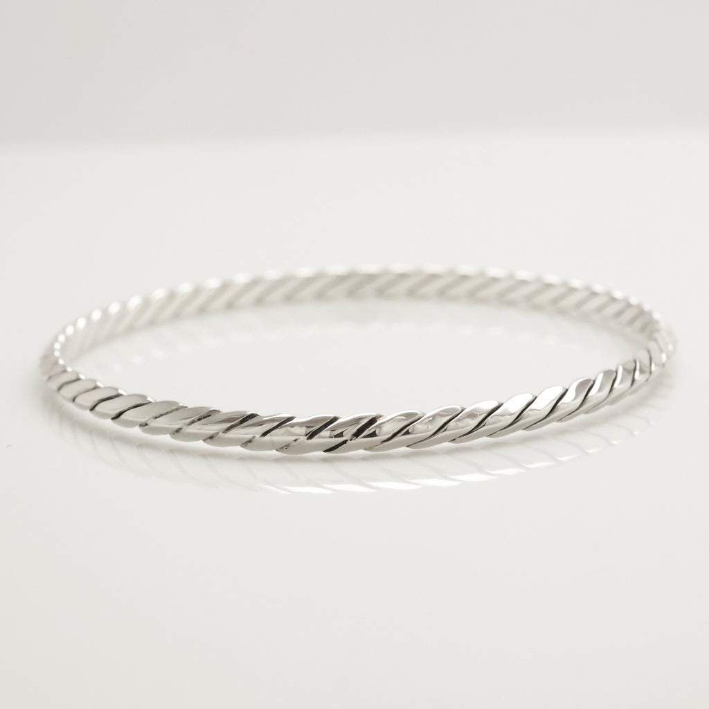 TIFFANY&Co. ツイスト ロープ バングル ブレスレット AG925