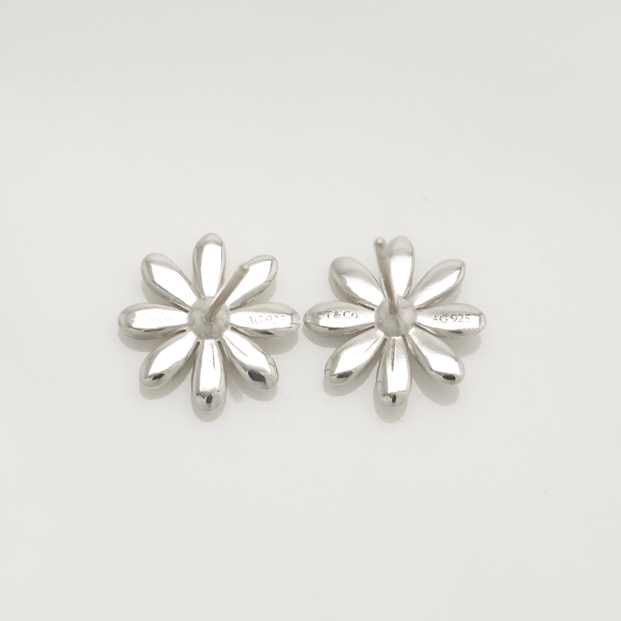 TIFFANY&Co. デイジー フラワー 花 スタッド ピアス AG925