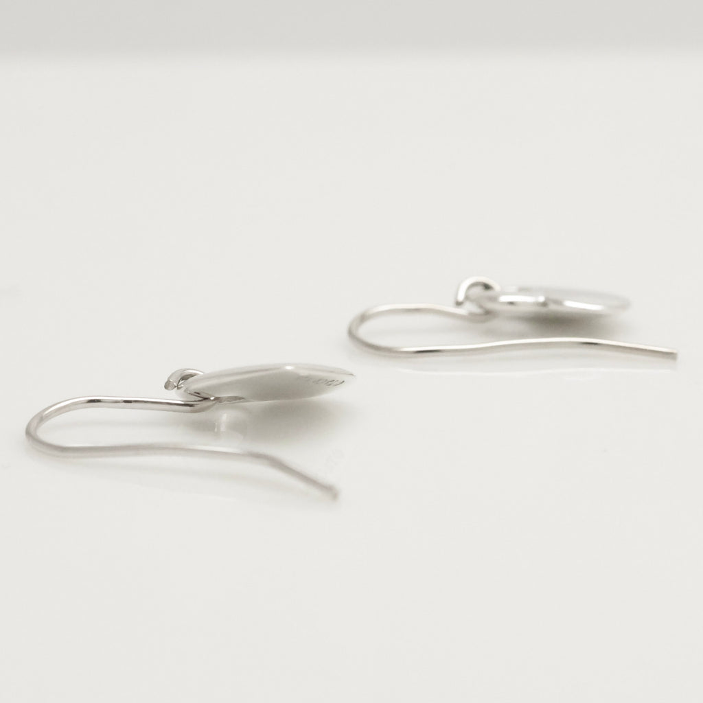 TIFFANY&Co. 2 ハート ステンシル カットアウト フック ピアス AG925