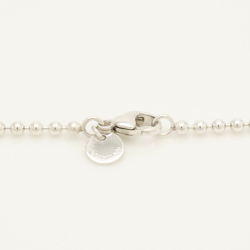 TIFFANY&Co. リターントゥ ティファニー ラージ ハート タグ ボール チェーン ネックレス AG925