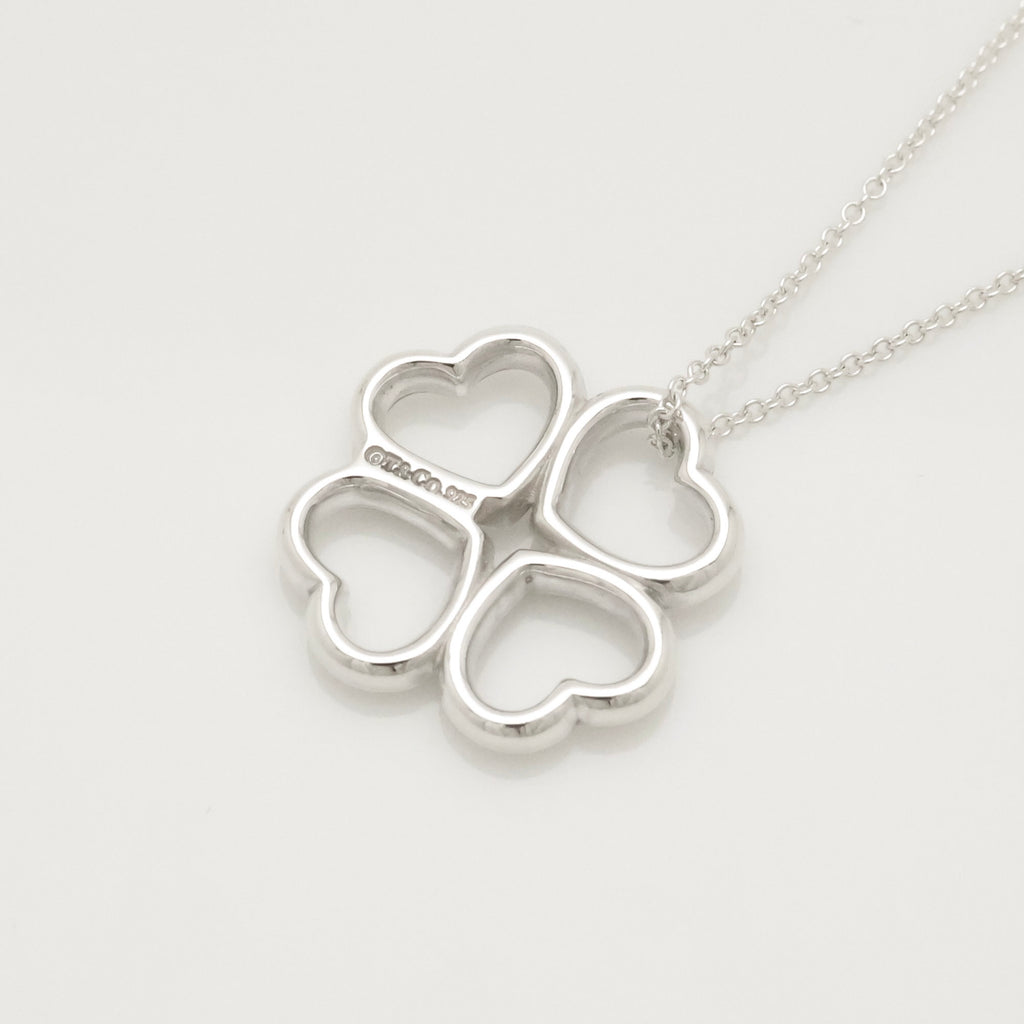 TIFFANY&Co. クローバー ハート ネックレス AG925