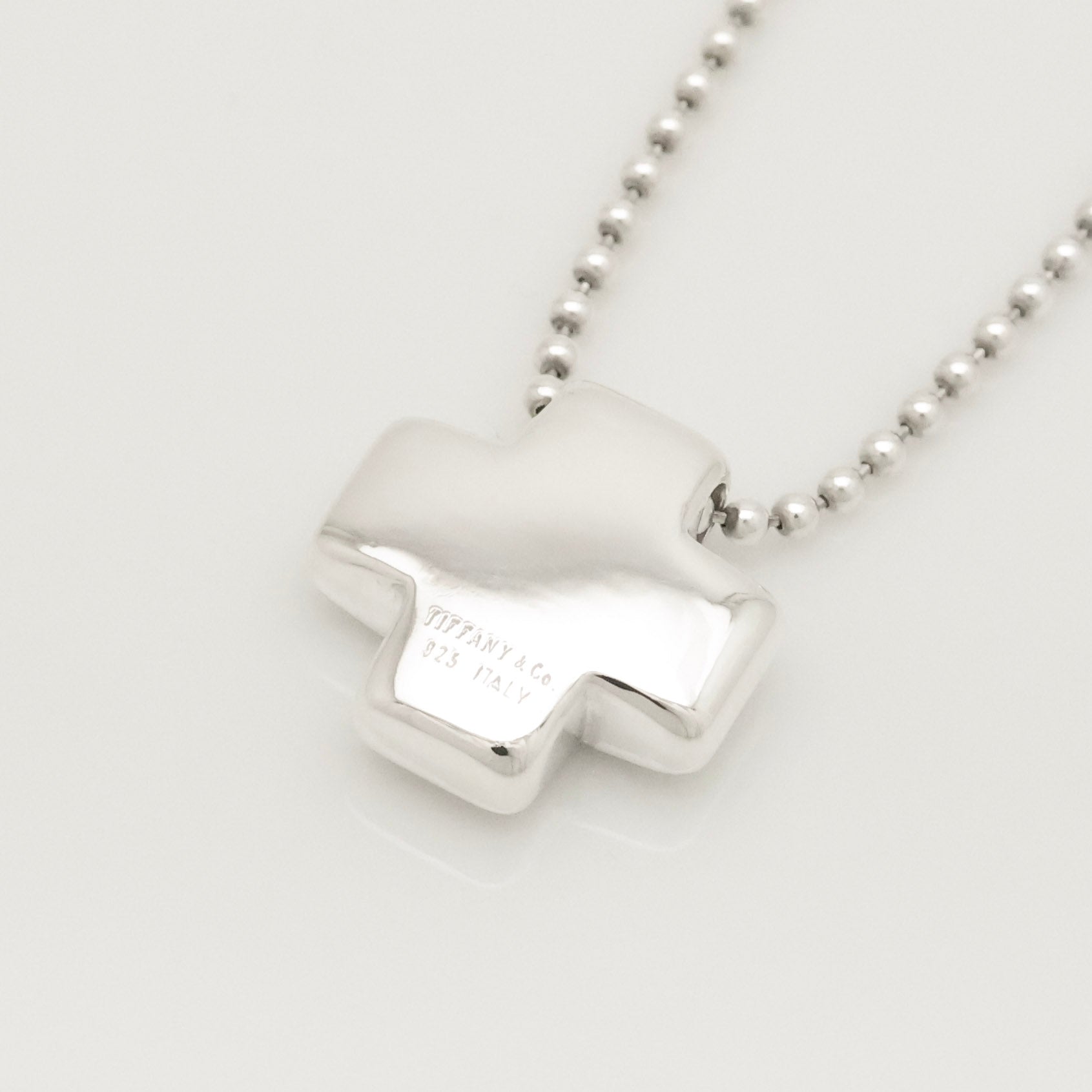 TIFFANY&Co. ローマン クロス ネックレス AG925