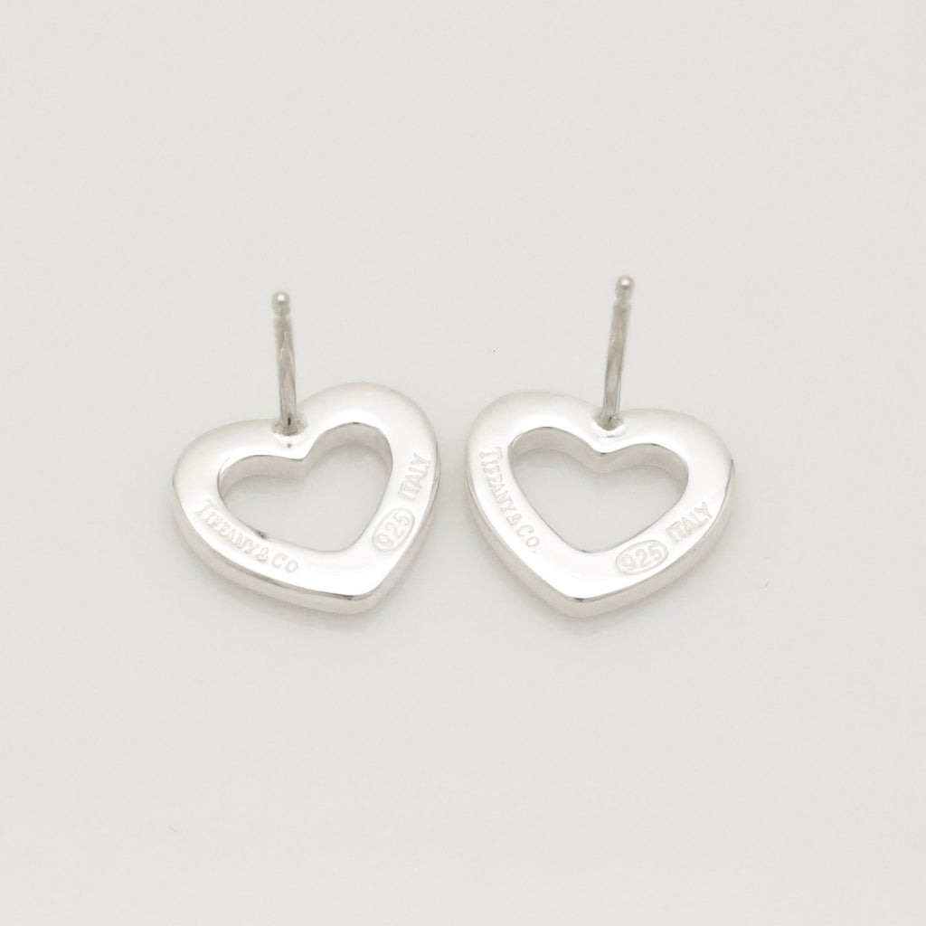 TIFFANY&Co. センチメンタル ハート スタッド ピアス AG925