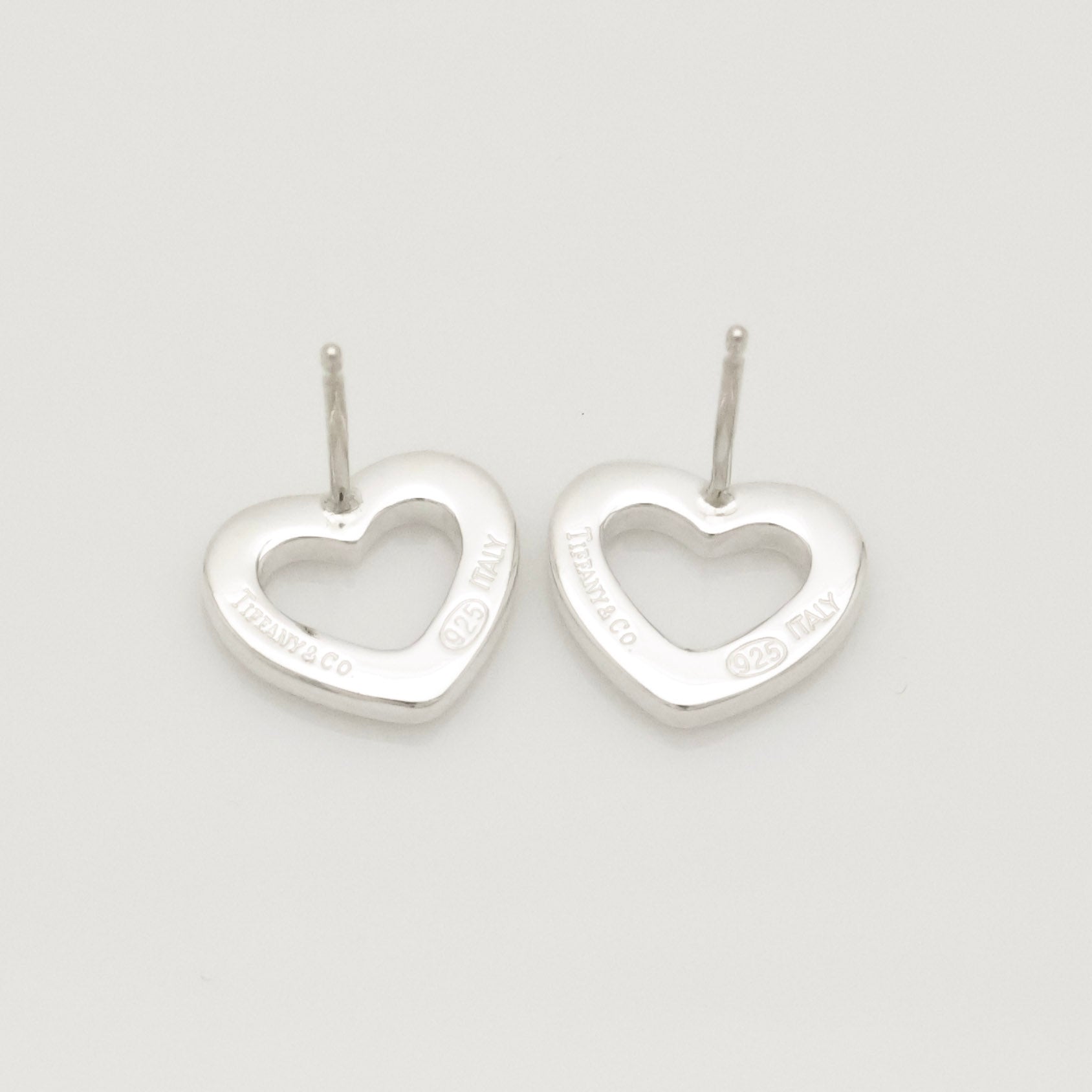 TIFFANY&Co. センチメンタル ハート スタッド ピアス AG925