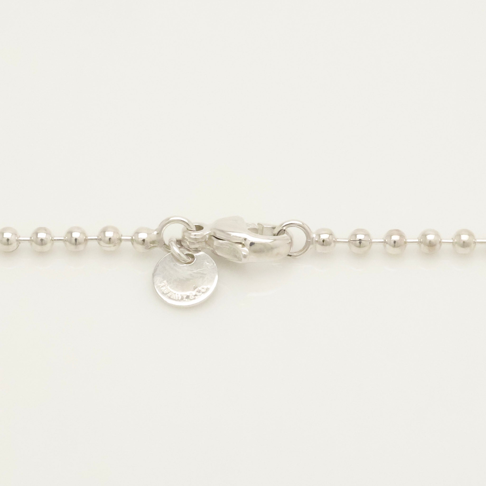 TIFFANY&Co. リターントゥ ティファニー ハート タグ ボール チェーン ネックレス AG925