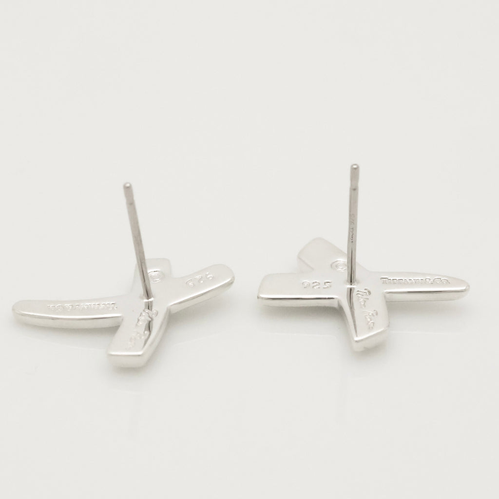 TIFFANY&Co. キス クロス パロマピカソ スタッド ピアス AG925