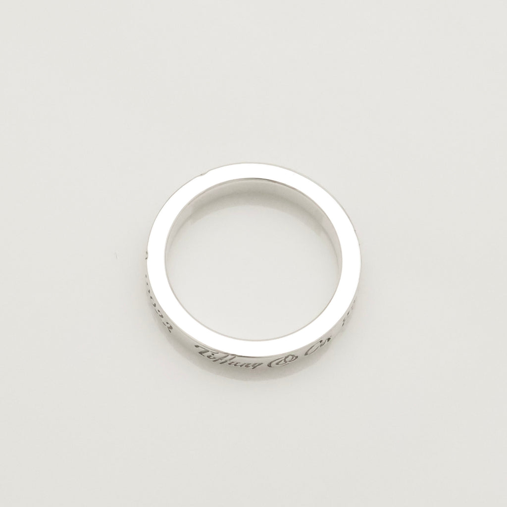 TIFFANY&Co. ノーツ NEW YORK ナロー リング 9 号 AG925