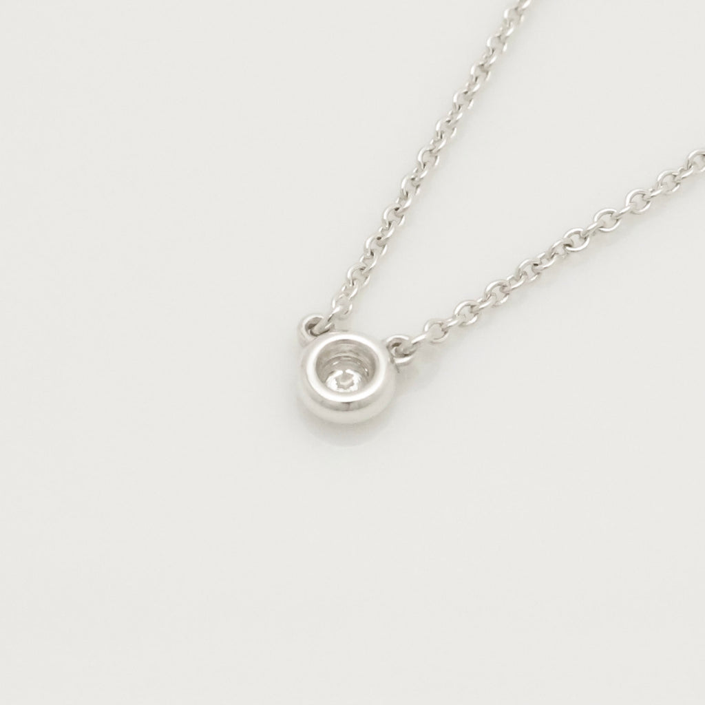 TIFFANY&Co.  バイザヤード ダイヤモンド 1P エルサペレッティ ネックレス AG925