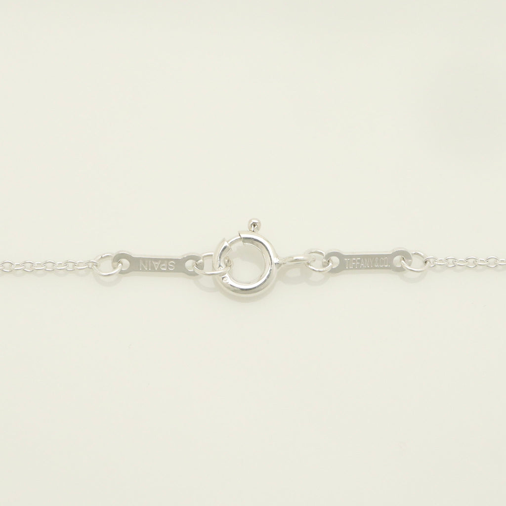 Tiffany & Co. Elsa Peretti Sterling Silver Double Teardrop Pendant Necklace Sterling Silver 925