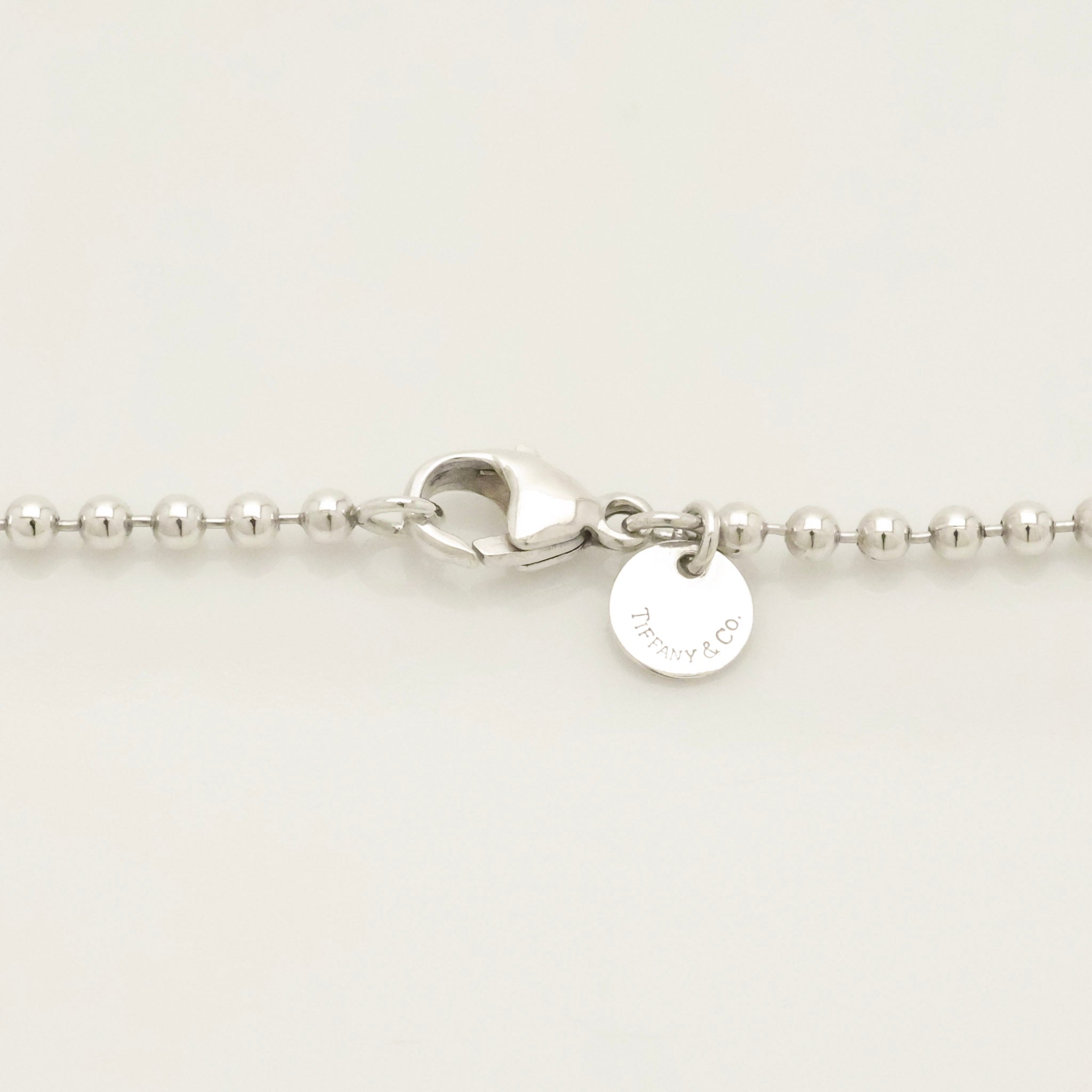 TIFFANY&Co. リターントゥ ティファニー ハート タグ ボール チェーン ネックレス AG925
