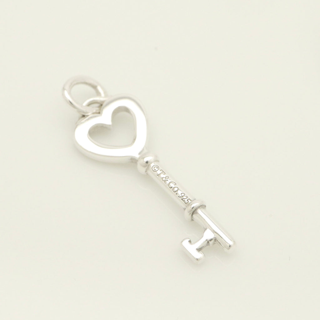 TIFFANY&Co.  オープン ハート キー チャーム AG925