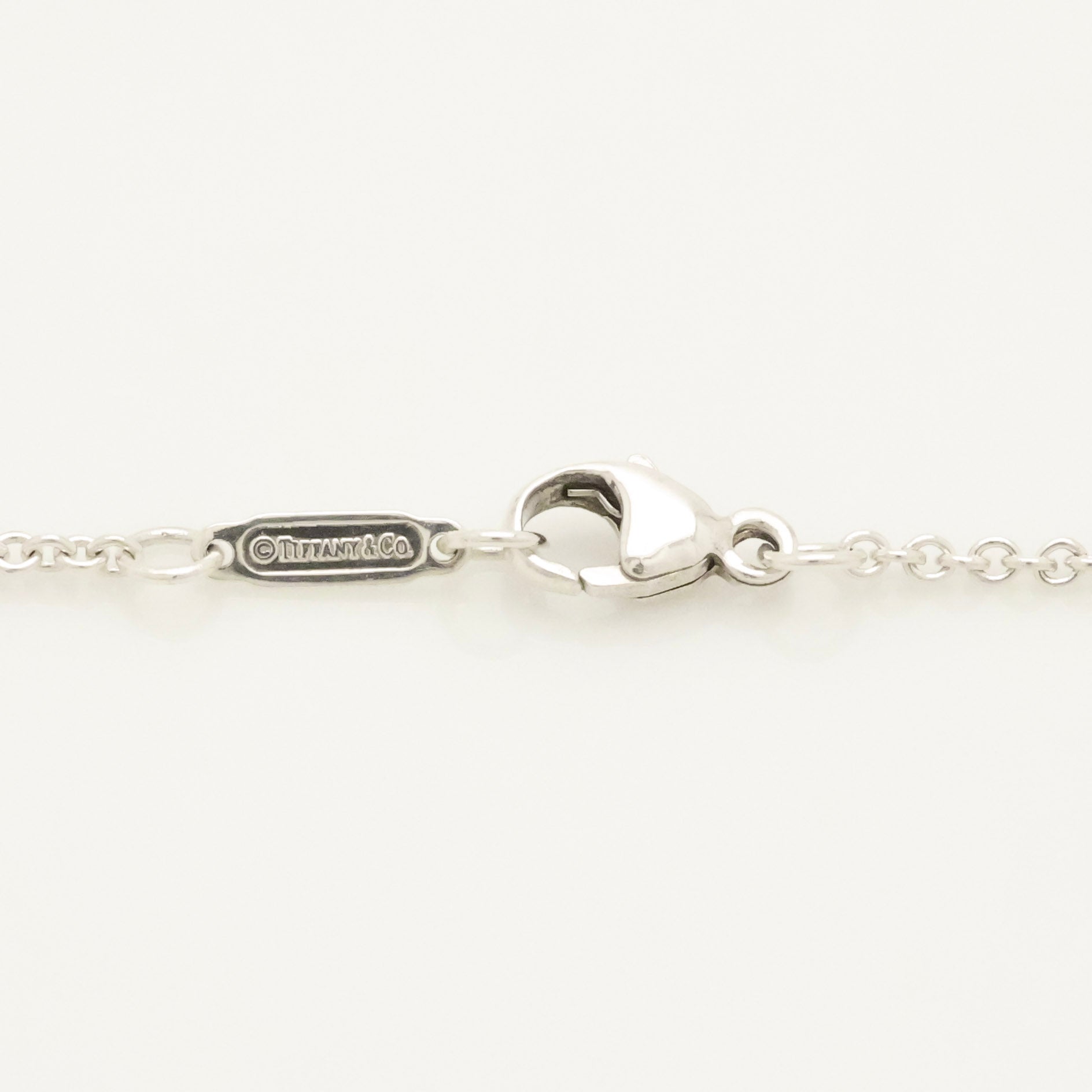  Tiffany & Co. Puff Heart Pendant Necklace Sterling Silver 925