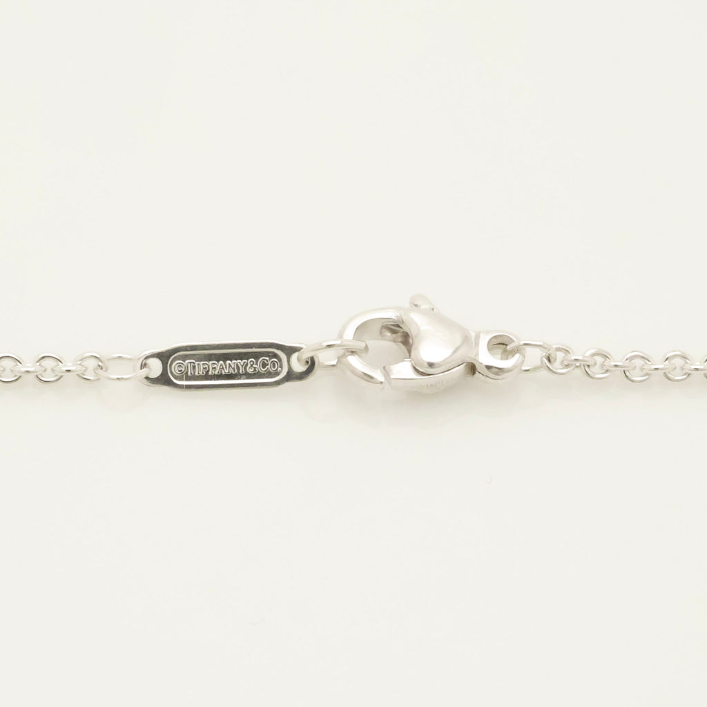 TIFFANY & Co. 1837 Bar Plate Pendant Necklace Chain Sterling Silver 925