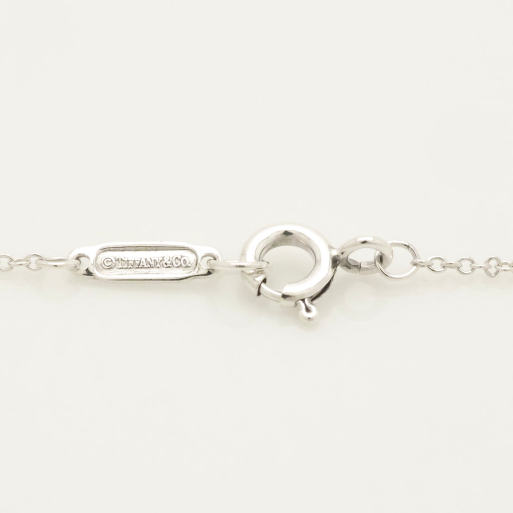 Tiffany & Co. Notes New York Heart Tag Pendant Necklace Sterling Silver 925