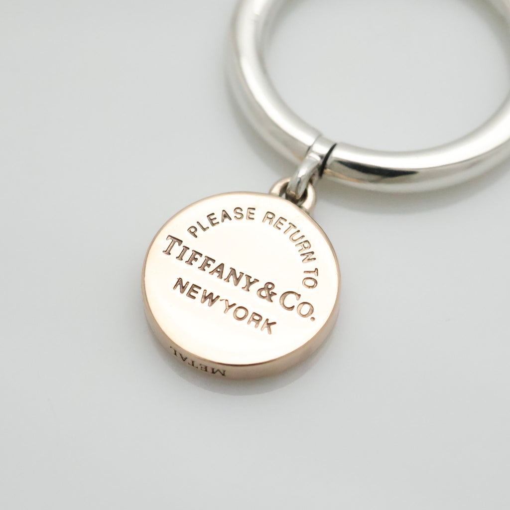 TIFFANY&Co. リターントゥ ティファニー ラウンド タグ ルベドメタル リング 7 号 AG925