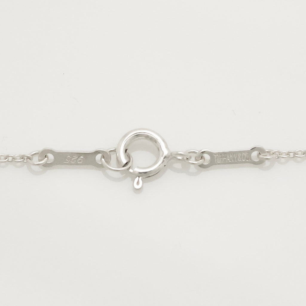  Tiffany & Co. Open Teardrop Necklace Pendant Sterling Silver 925 