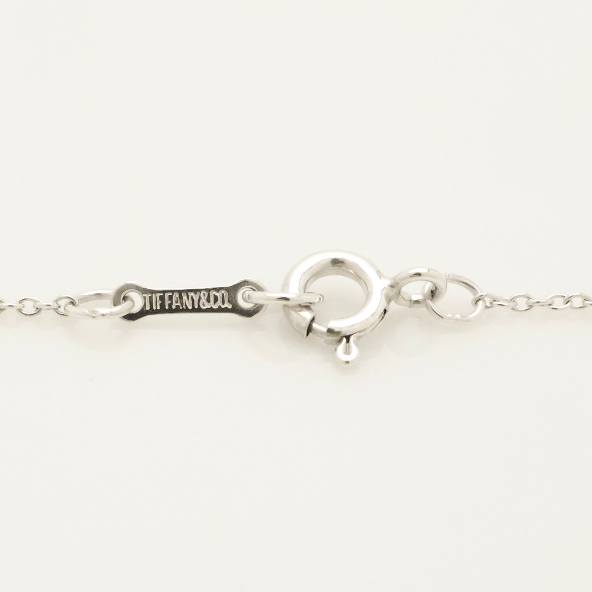 Tiffany & Co. Teardrop Necklace Pendant Sterling Silver 925 