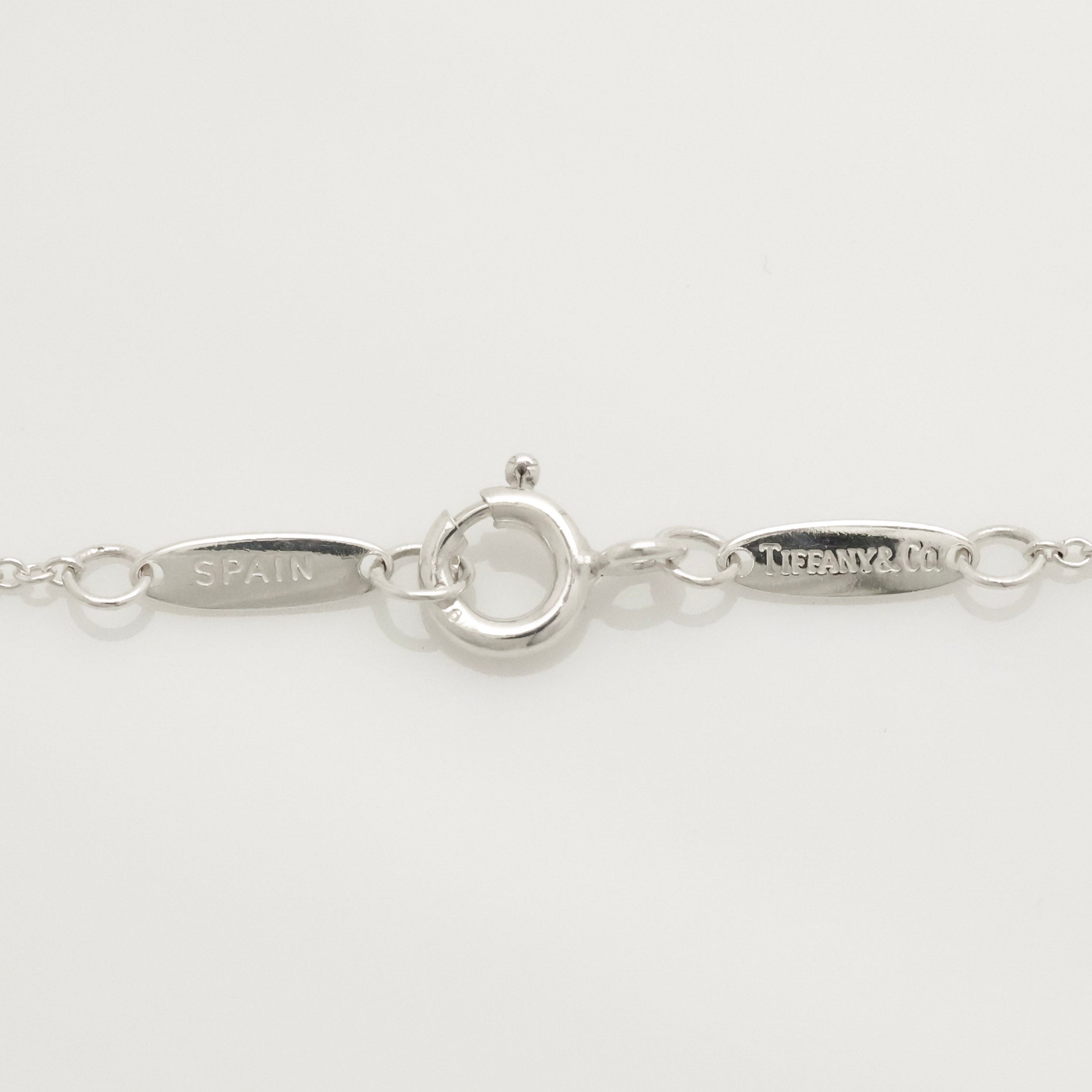 Tiffany & Co. Elsa Peretti Sterling Silver Eternal Circle Necklace