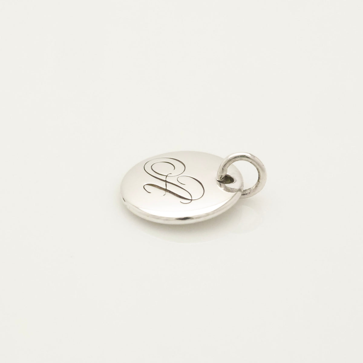 TIFFANY&Co. ノーツ レター アルファベット イニシャル A ディスク チャーム AG925