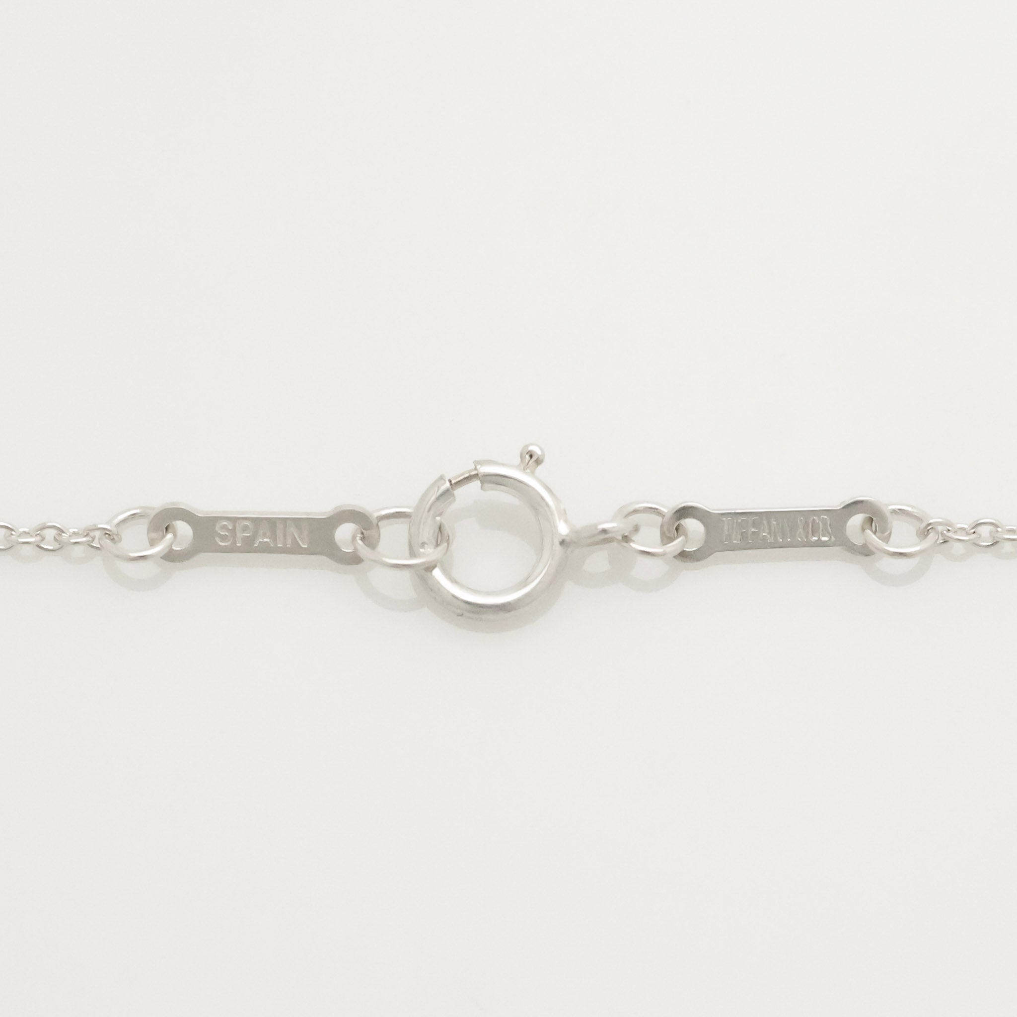 Tiffany & Co. MEDIUM Eternal Circle Necklace Sterling Silver 925 