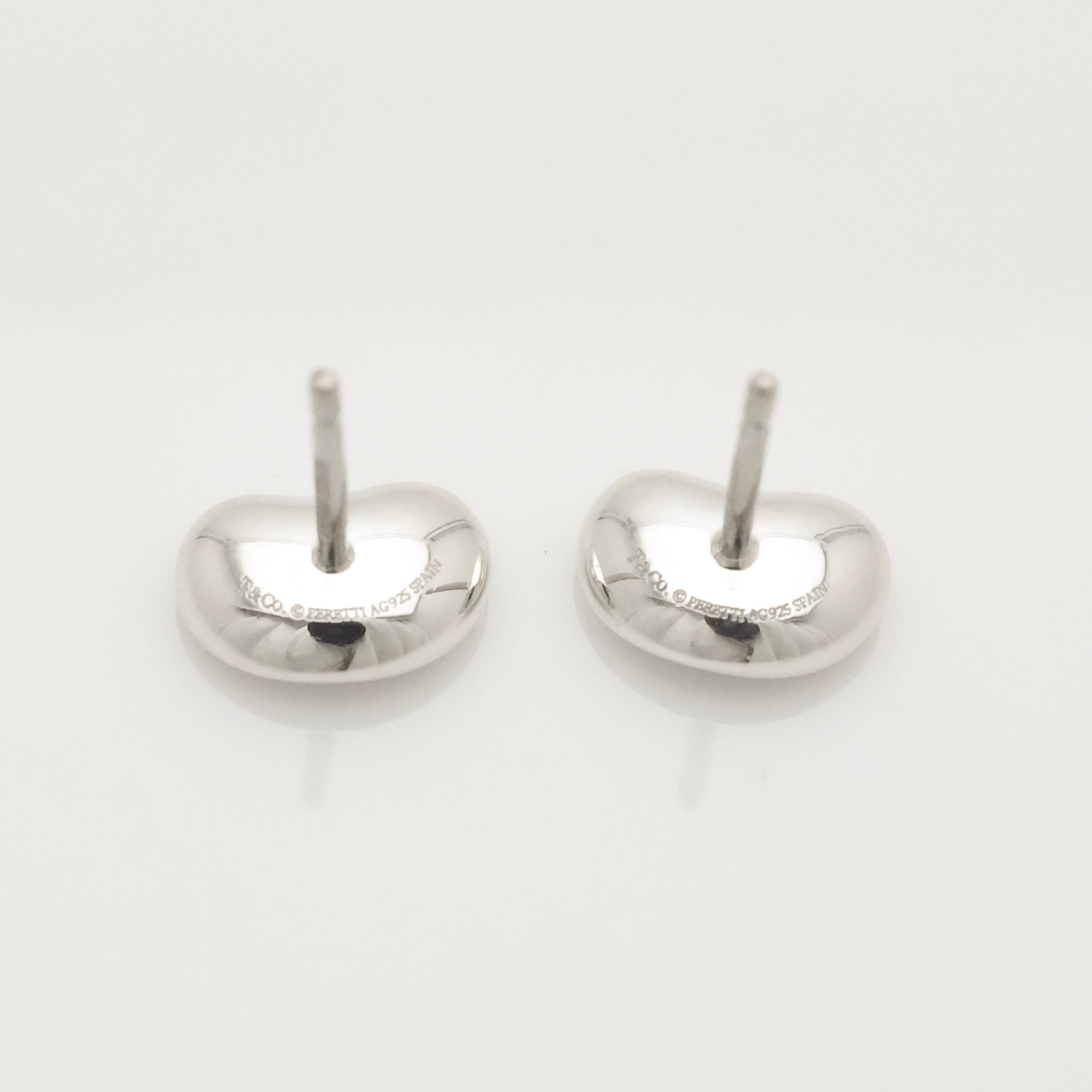 TIFFANY&Co. ビーン エルサペレッティ スタッド ピアス AG925