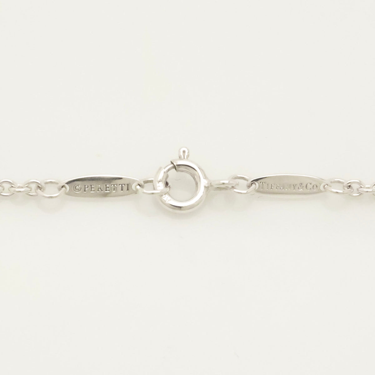 TIFFANY&Co. エルサ ペレッティ オープンハート ラリアット フレッシュウォーター パール ネックレス AG925