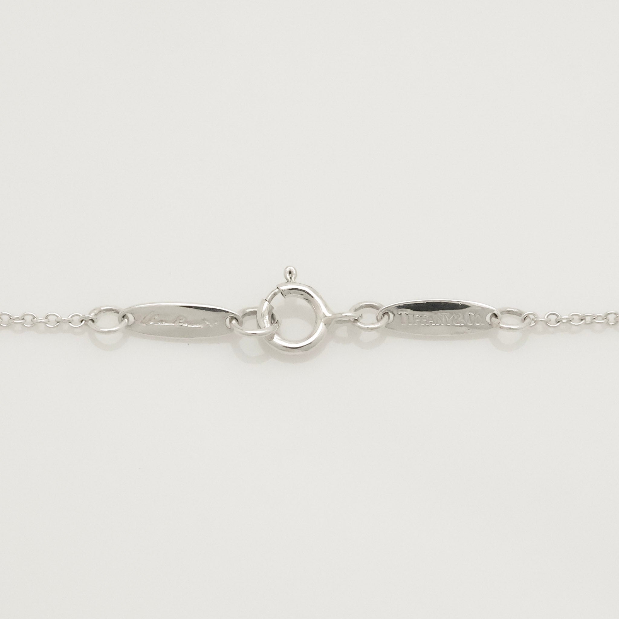 Tiffany & Co. Peretti Teardrop Necklace Pendant  Sterling Silver 925