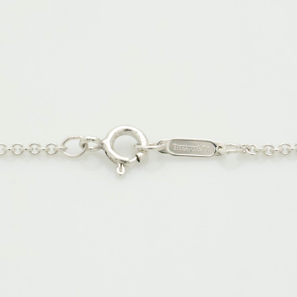Tiffany & Co. Twist Ribbon Bow Necklace Silver Sterling 925 & 18K Gold 