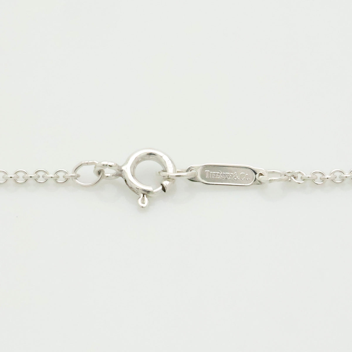 Tiffany & Co. Twist Ribbon Bow Necklace Silver Sterling 925 & 18K Gold 