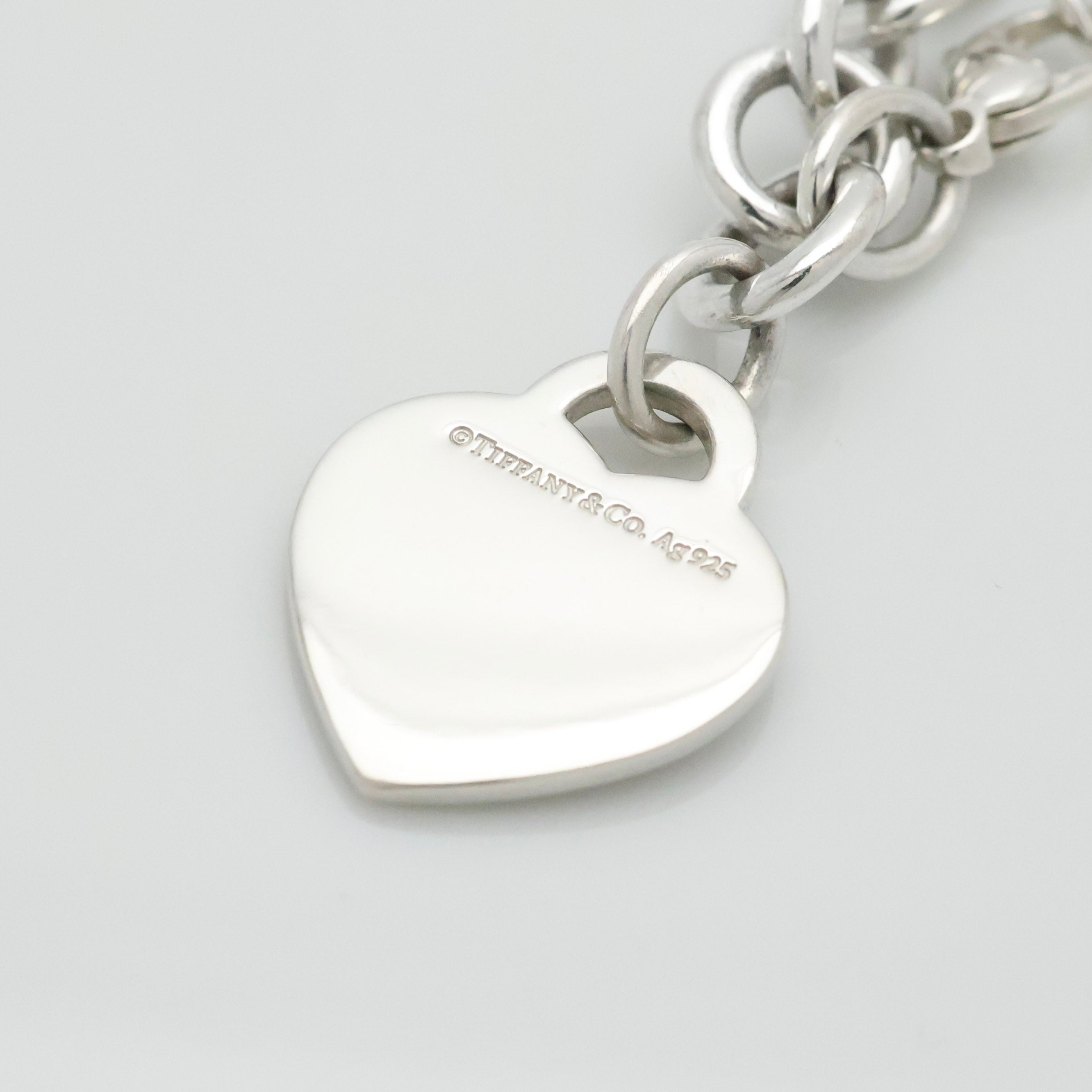 TIFFANY&Co. リターントゥ ティファニー ハート タグ チェーン ブレスレット AG925