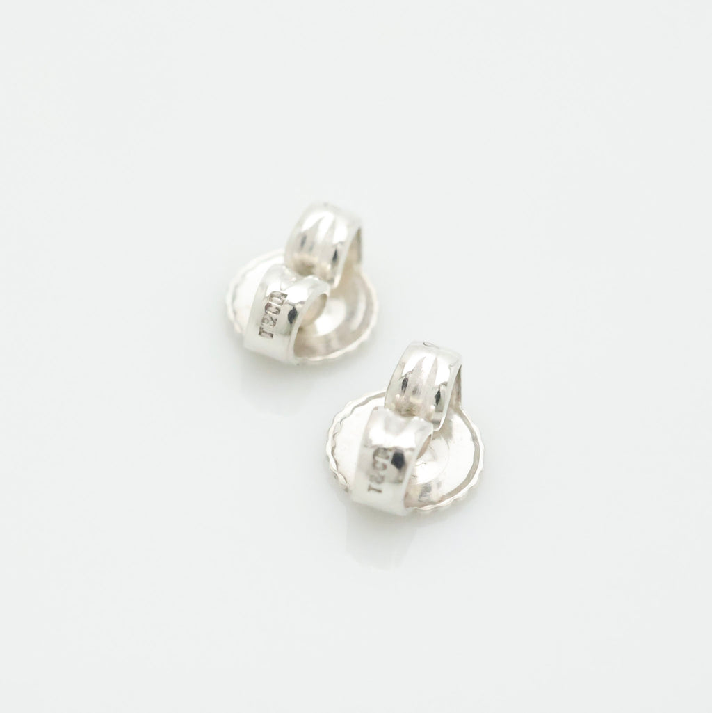 TIFFANY&Co.  オープンハート エルサペレッティ スタッド ピアス AG925