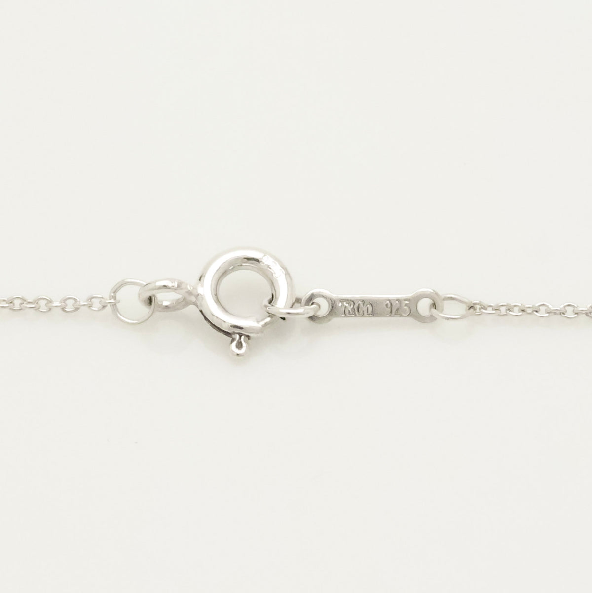 Tiffany & Co. Picasso Open Dove Bird Pendant Necklace Sterling Silver 925