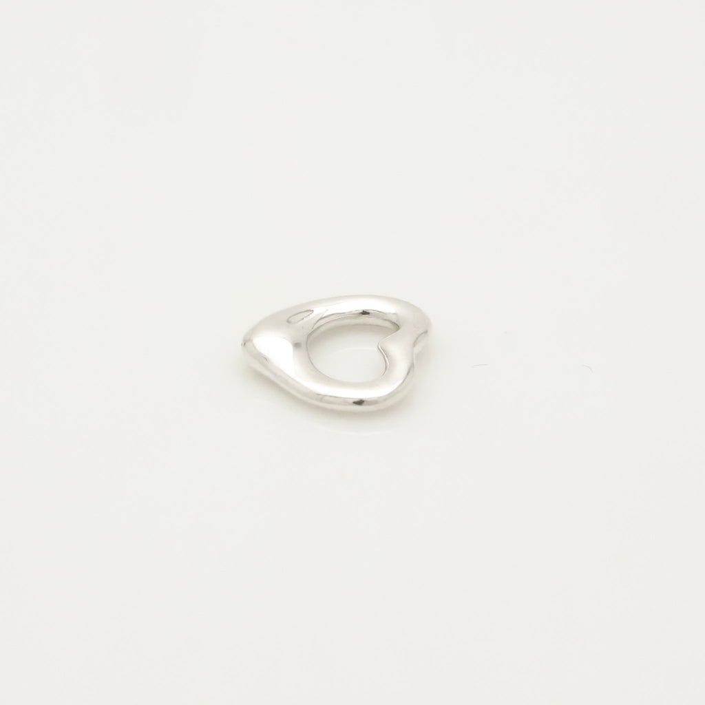  Tiffany & Co. Peretti Open Heart 11mm Pendant Charm Sterling Silver 925 