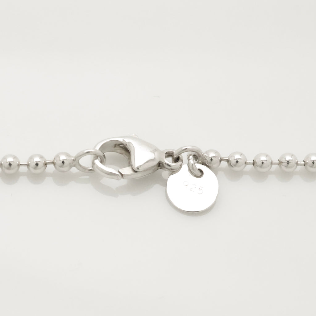 TIFFANY&Co. リターントゥ ティファニー ハート タグ ボール チェーン ネックレス AG925