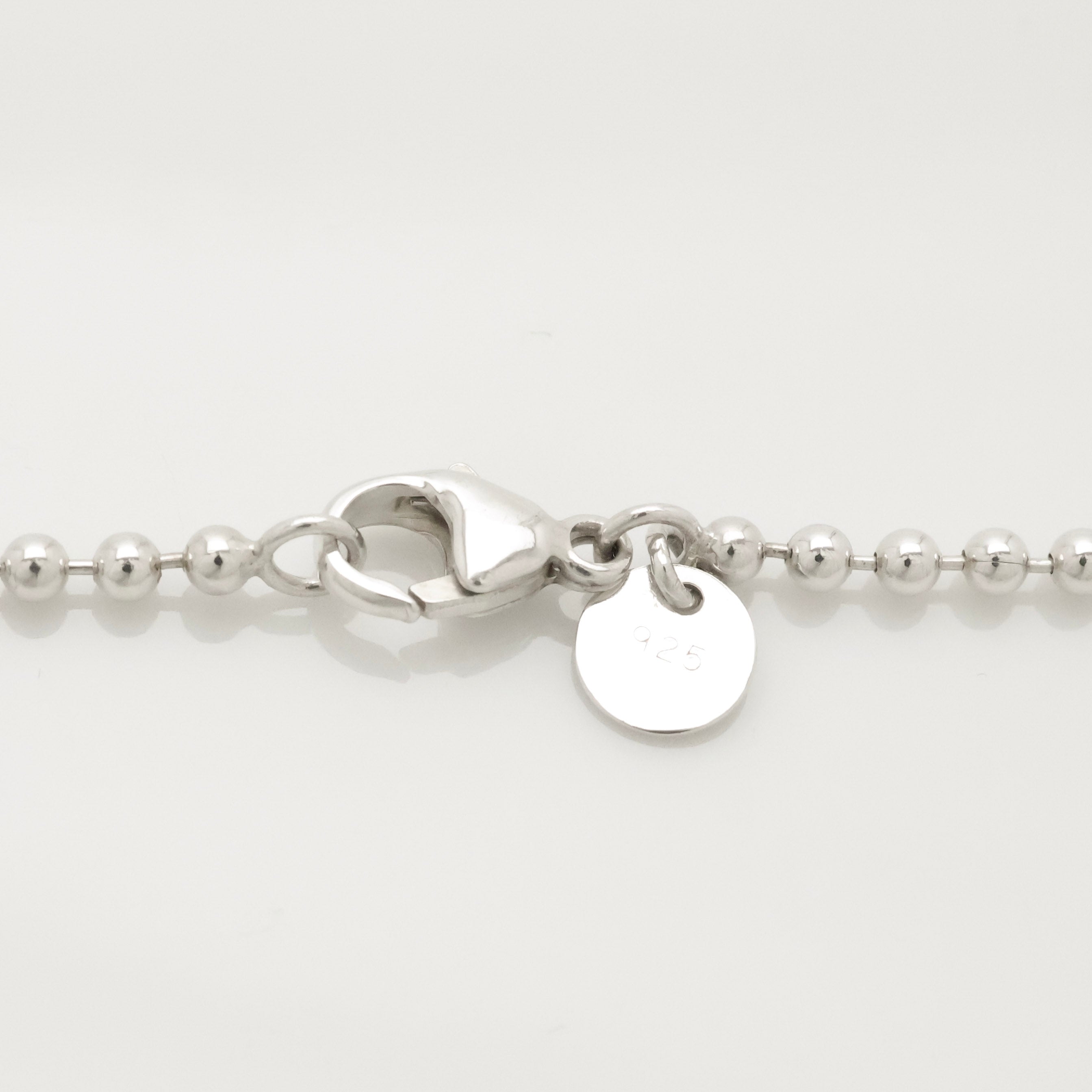 TIFFANY&Co. リターントゥ ティファニー ハート タグ ボール チェーン ネックレス AG925