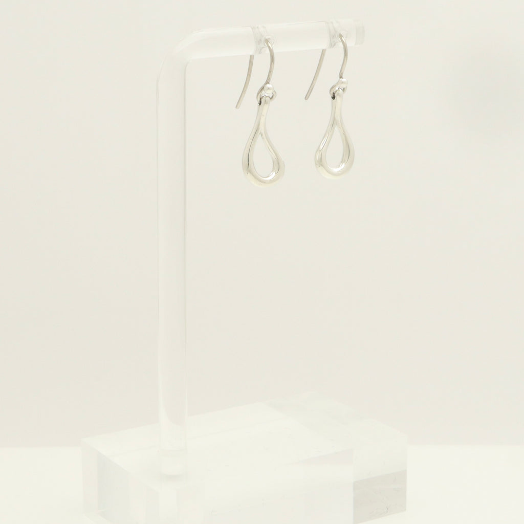 TIFFANY&Co.  オープン ティアドロップ エルサペレッティ フック ピアス AG925