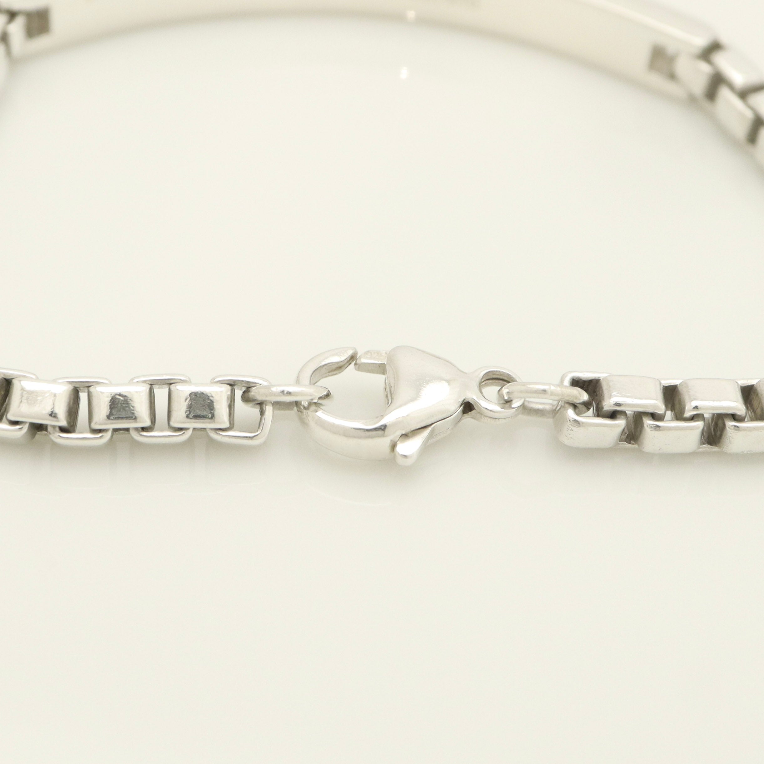 TIFFANY&Co. ベネチアン リンク ID ブレスレット AG925