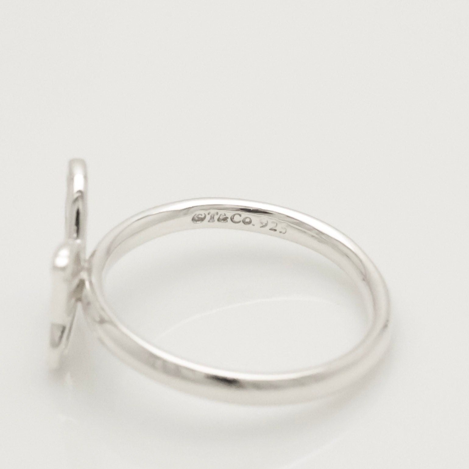 Tiffany & Co. Picasso Half Moon Stud Earrings Sterling Silver 925 