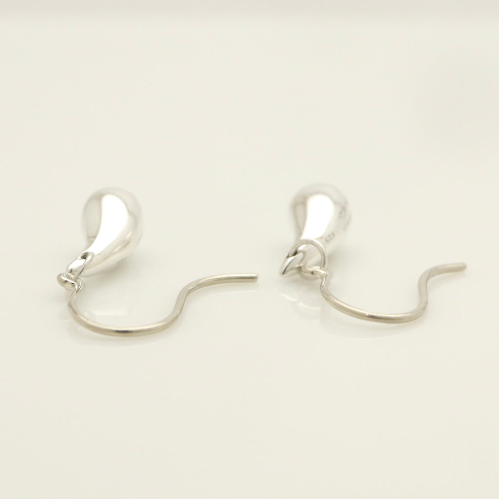 Tiffany & Co. Peretti Teardrop Dangle Earrings Sterling Silver 925