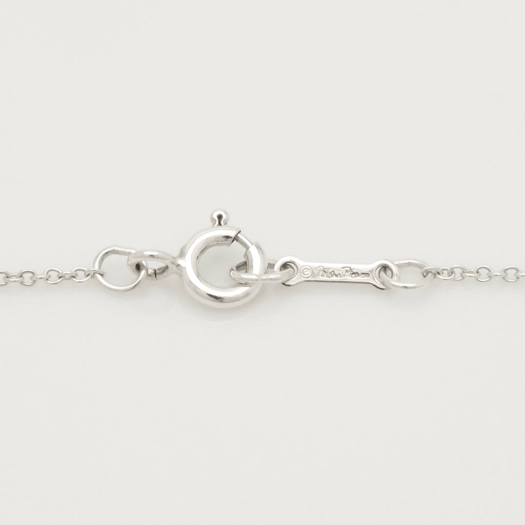 Tiffany & Co. Picasso Kiss X Sealing Stamp Necklace Sterling Silver 925