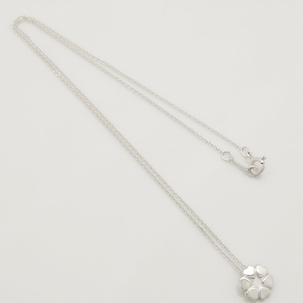 GIFT* Tiffany & Co. Crown of Heart  Pendant Necklace Sterling Silver 925