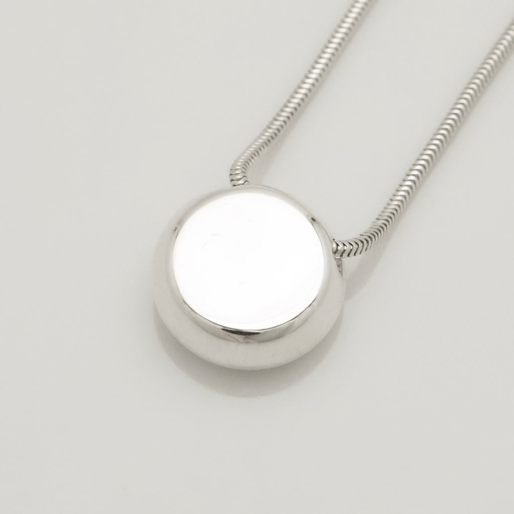 TIFFANY&Co. イニシャル レター H ラウンド スネーク チェーン ネックレス AG925