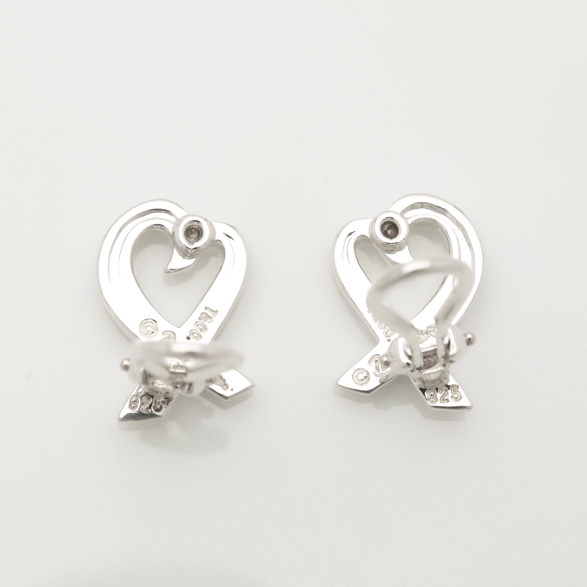 TIFFANY&Co. ラビングハート パロマピカソ クリップ イヤリング AG925