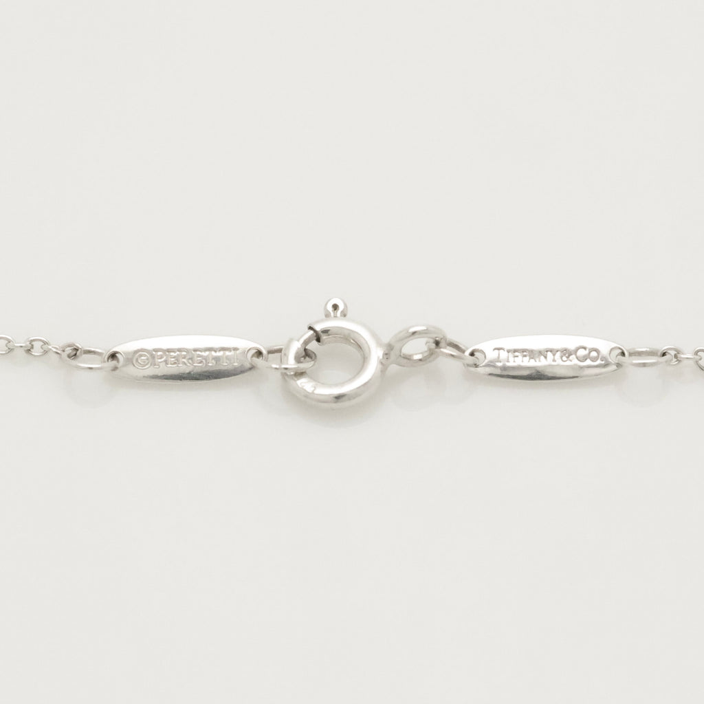  Tiffany & Co. Peretti Mini  Bean Necklace  Sterling Silver 925 