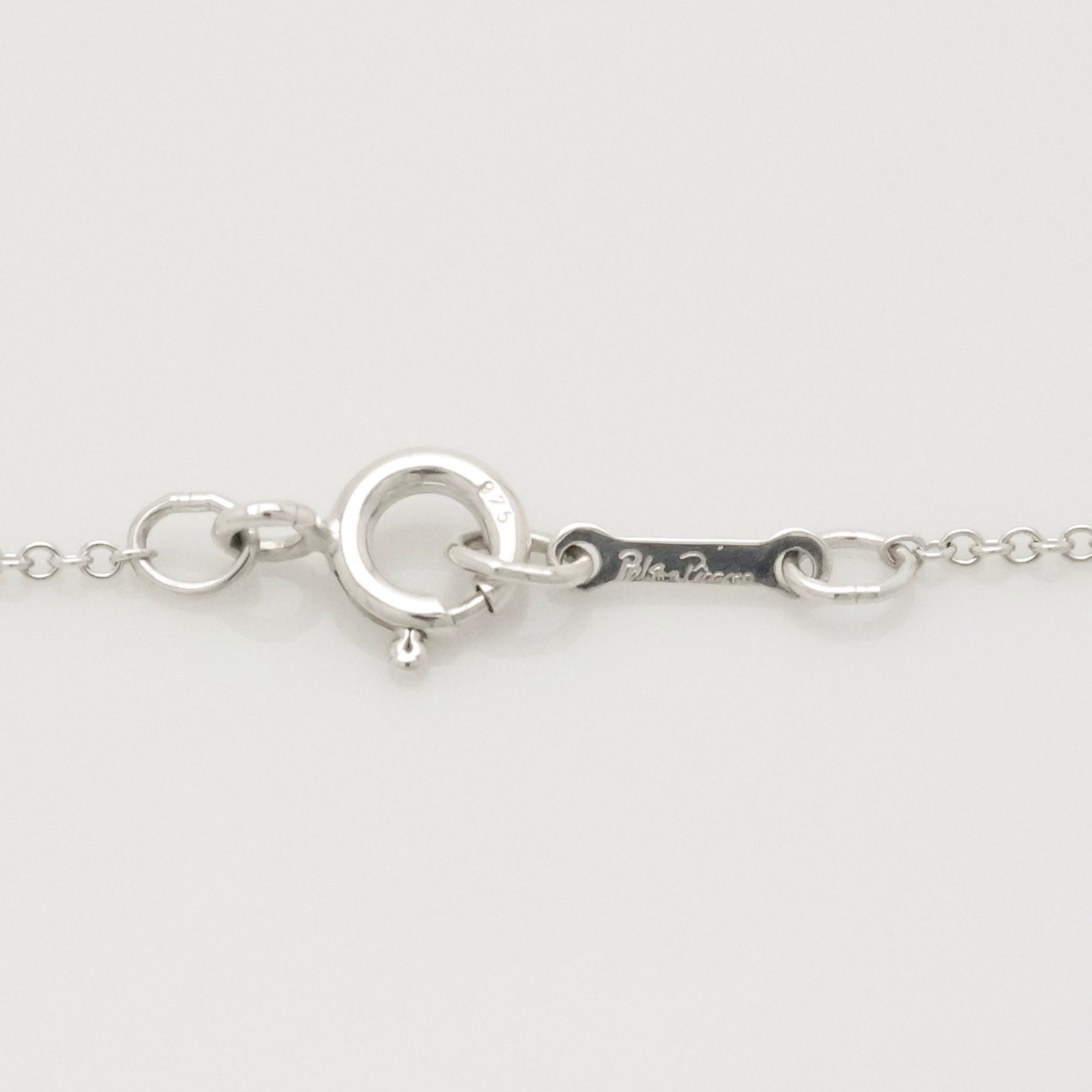 Tiffany & Co. Picasso Dove Bird Pendant Necklace Sterling Silver 925